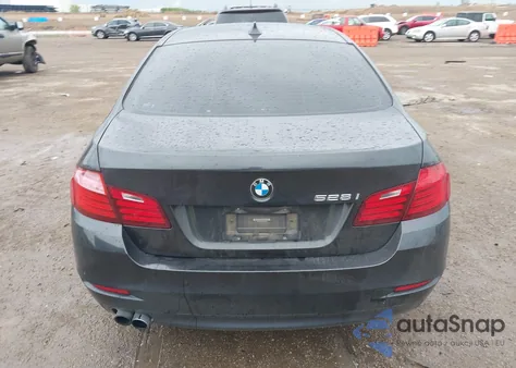 2015 BMW 528I из США, поврежденный, VIN WBA5A5C5XFD524150